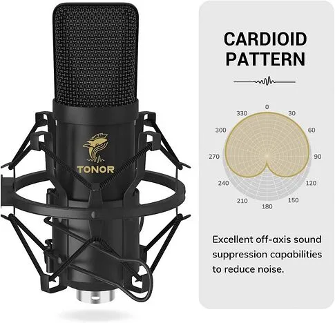 Проводной микрофон Tonor TC20