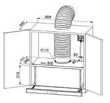 Кухонная вытяжка ZUGEL ZHT652GW