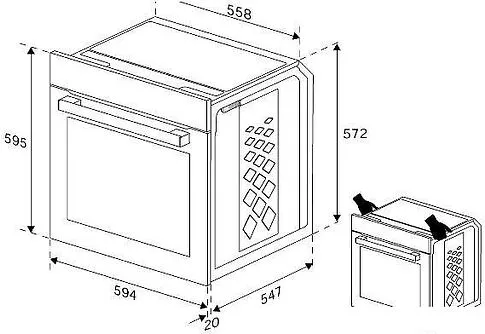Электрический духовой шкаф Indesit IFE 3644 BL