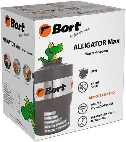 Измельчитель пищевых отходов Bort Alligator Max