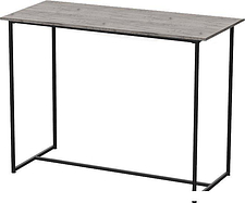 Консольный стол Древпром М141 ДП1-03-13 80-300x77 (эйприл/черный матовый)