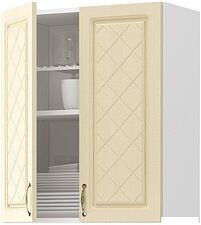 Шкаф навесной Mio Tesoro Модена ШВ 600 (белый/дуб ваниль)