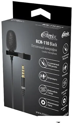 Микрофон Ritmix RCM-110