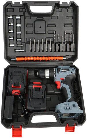 Дрель-шуруповерт Profipower MKBL-18BT (с 2-мя АКБ, кейс, набор оснастки)