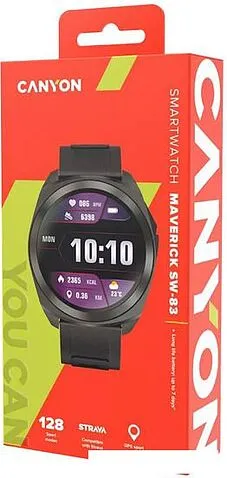 Умные часы Canyon Otto SW-83 (черный)