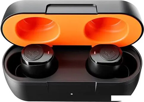 Наушники Skullcandy Jib True (черный/оранжевый)