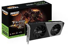 Видеокарта Inno3D GeForce RTX 4070 Ti Super Twin X2 N407TS2-166X-186156N Видеокарта Inno3D GeForce RTX 4070 Ti Super Twin X2 N407TS2-166X-186156N