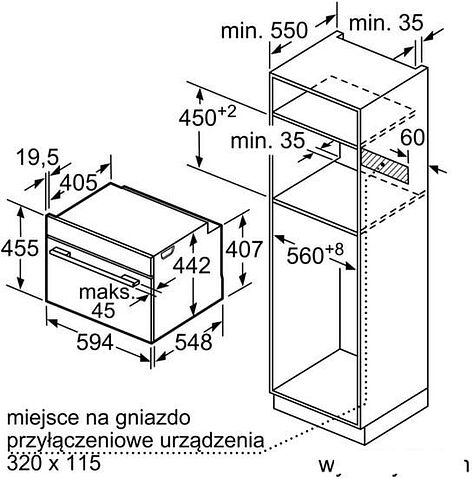 Духовой шкаф Bosch CBG635BS3