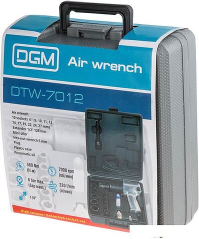 Пневматический гайковерт DGM DTW-7012