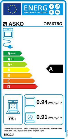 Духовой шкаф ASKO OP8678G
