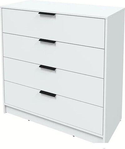 Комод Интерлиния Концепт КТ-К100 (белый платинум/белый платинум)