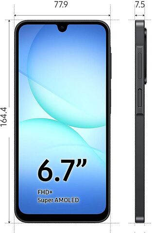 Телефон Samsung Galaxy A17 SM-A176B 6GB/128GB (черный)