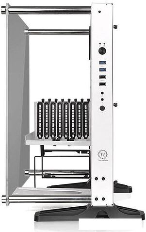 Корпус Thermaltake Core P3 Tempered Glass Snow Edition CA-1G4-00M6WN-05