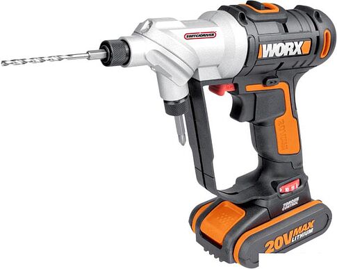 Шуруповерт Worx WX176.2 (с 1-им АКБ, кейс)
