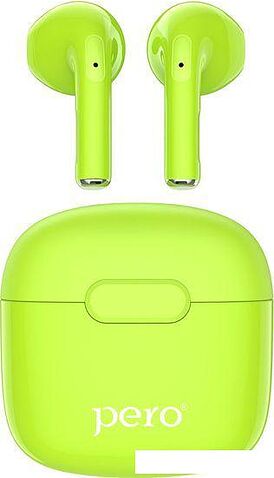 Наушники Pero TWS05 Colorful (зеленый)