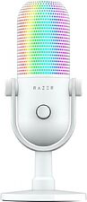 Проводной микрофон Razer Seiren V3 Chroma Mercury White