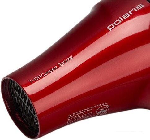Фен Polaris PHD 2077i (красный)