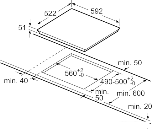 Варочная панель Bosch PVS651FC5E