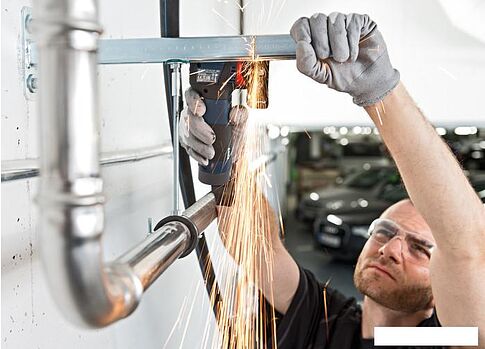 Угловая шлифмашина Bosch GWS 12V-76 Professional 06019F2000 (без АКБ)