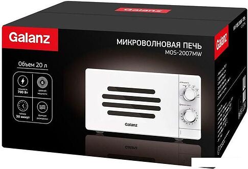 Микроволновая печь Galanz MOS-2007MW