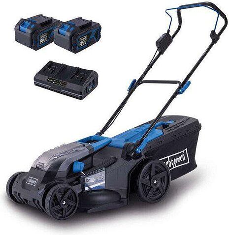 Газонокосилка Scheppach BC-MP430-X (с 2-мя АКБ)