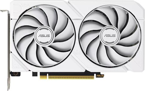 Видеокарта ASUS Dual Radeon RX 9060 XT 16GB GDDR6 White Edition DUAL-RX9060XT-16G-WHITE