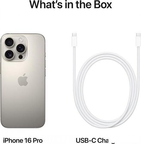 Смартфон Apple iPhone 16 Pro 1TB (природный титан)
