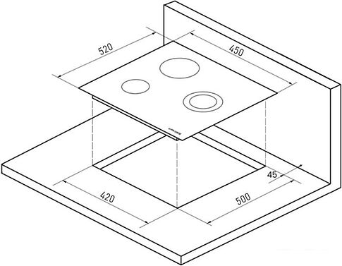 Варочная панель KUPPERSBERG ECS 402