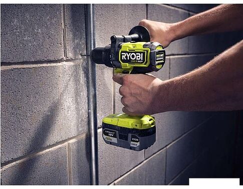 Ударная дрель-шуруповерт Ryobi RPD18X-242S 5133005283 (с 2-мя АКБ 2 Ач+4 Ач, сумка)