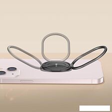 Накладка-держатель Baseus Rails Phone Ring Stand/Holder (темно-серый) Накладка-держатель Baseus Rails Phone Ring Stand/Holder (темно-серый)