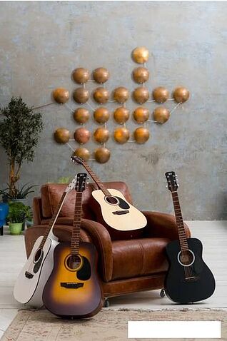 Акустическая гитара JET JD-255 BKS