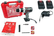 Дрель-шуруповерт P.I.T. PSR18-D1 New (с 2-мя АКБ, кейс)