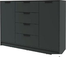 Тумба Интерлиния Концепт КТ-Т140 (антрацит/антрацит)