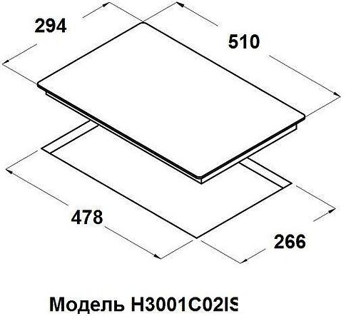 Варочная панель Schtoff H3001C02IS Black