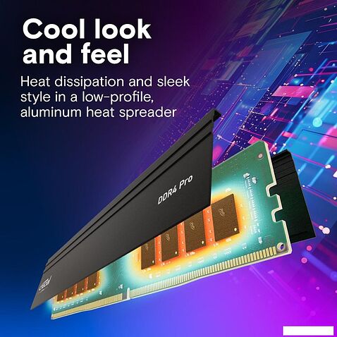 Оперативная память Crucial Pro 16ГБ DDR4 3200 МГц CP16G4DFRA32A
