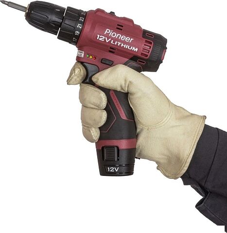 Дрель-шуруповерт Pioneer Tools CD-M1215-02C (с 2-мя АКБ, кейс)
