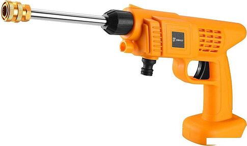 Deko DKLM40V + DKCW25 085-2025 (газонокосилка, мойка высокого давления, 2 АКБ)