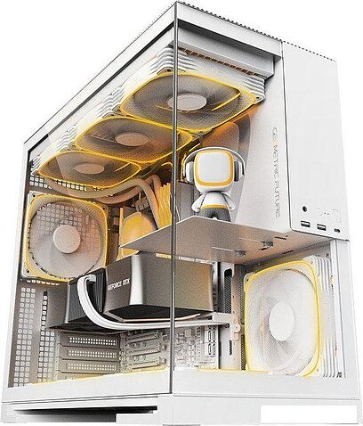 Корпус Geometric Future Model 5 5FAN (белый)