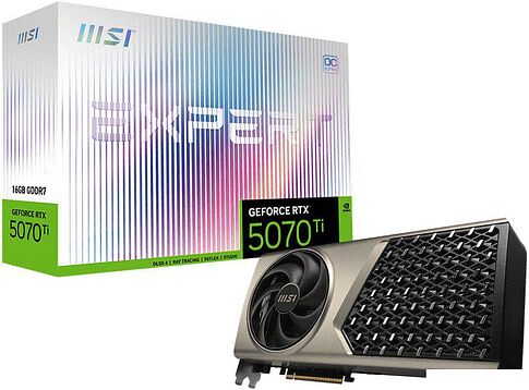 Видеокарта MSI GeForce RTX 5070 Ti 16G Expert OC