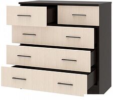 Комод МебельЭра К800 3/2 (венге-лоредо)