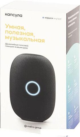 Умная колонка Mail.ru Капсула (белый)