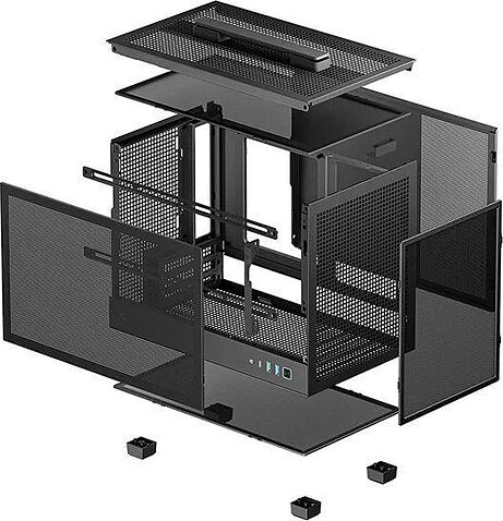 Корпус DeepCool CH160 Mesh R-CH160-BKNMI0-G-1