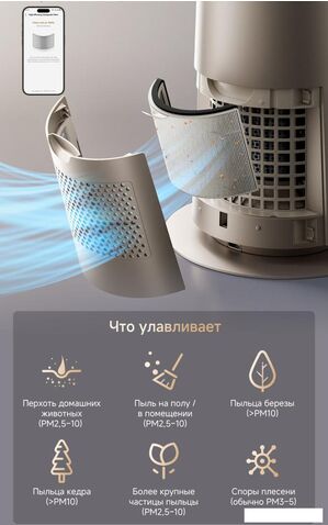 Безлопастной вентилятор Dreame MF10 (золотистый)