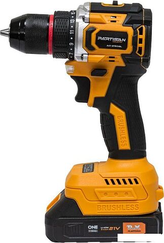 Дрель-шуруповерт Partisan AD-2150BL (с 2-мя АКБ, кейс)