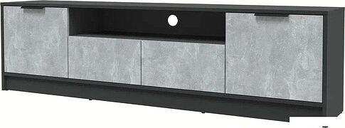 Тумба Интерлиния ТВ Концепт КТ-ТВ4-50 (бетон/антрацит)