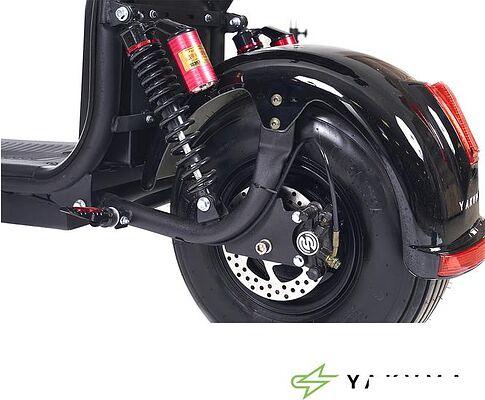 Электроскутер Yakama АР-Н009-2 (черный)