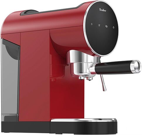 Рожковая кофеварка Tesler ECM-260 red