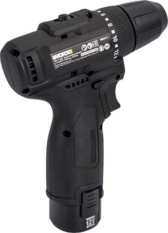 Дрель-шуруповерт Worx Professional WE210.2 (с 2-мя АКБ)