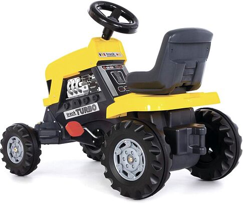 Педальная машинка Полесье Каталка-трактор с педалями Turbo 89311