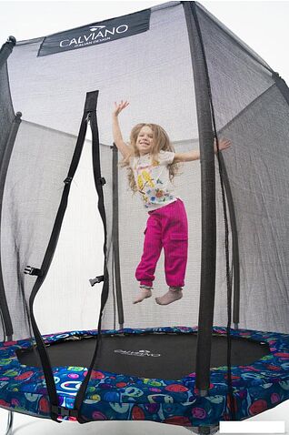 Батут Calviano Outside Master Smile 183 см - 6ft (внешняя сетка, без лестницы)